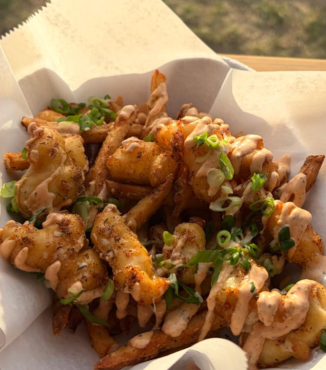 Cajun Curds and Fry Basket